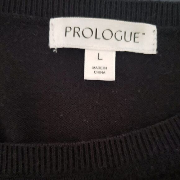 Prologue Women's Black Long Sleeve Sweater - Picture 3 of 3